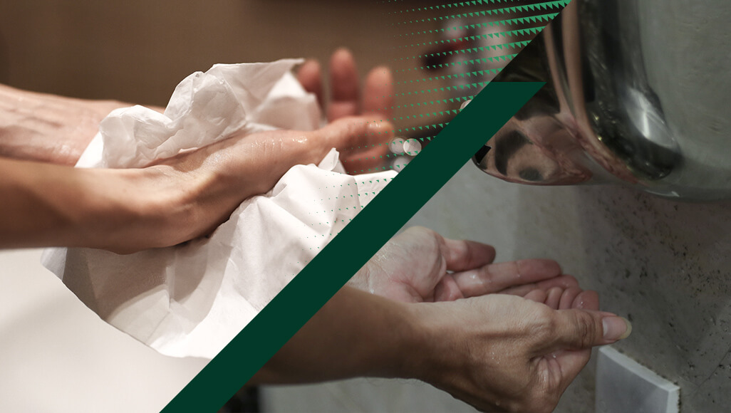 Paper Towel vs Hand Dryers